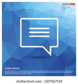 Speech bubble icon - Free vector icon