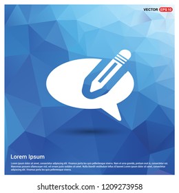 Speech bubble icon - Free vector icon