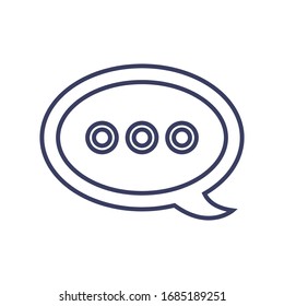 Speech Bubble Icon for Graphic Design Projects