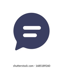 Speech Bubble Icon for Graphic Design Projects