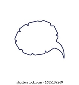 Speech Bubble Icon for Graphic Design Projects