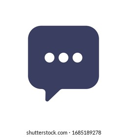 Speech Bubble Icon for Graphic Design Projects