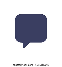 Icono de burbuja de voz para proyectos de diseño gráfico