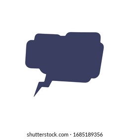 Speech Bubble Icon for Graphic Design Projects
