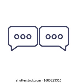 Speech Bubble Icon for Graphic Design Projects