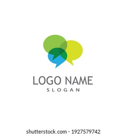 Icono de burbuja de voz para proyectos de diseño gráfico