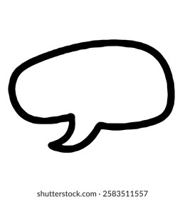 Speech Bubble Icon Illustration for Creative Use