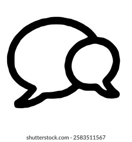Speech Bubble Icon Illustration for Creative Use