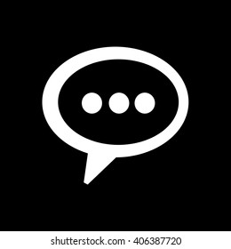 Speech Bubble Icon Illustration design