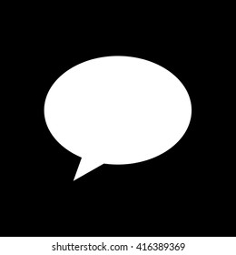 Speech bubble icon illustration design