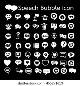 Speech Bubble icon illustration design