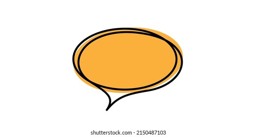 Icono de burbuja de voz para el texto