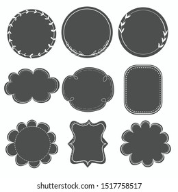 Speech bubble icon, isolated. Flat design.