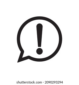  Speech bubble icon, isolated. Flat  design.   