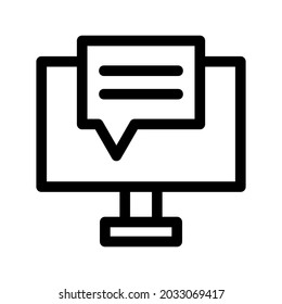 speech bubble icon or logo isolated sign symbol vector illustration - high quality black style vector icons
