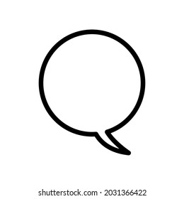 Speech bubble icon Royalty free vector design illustration