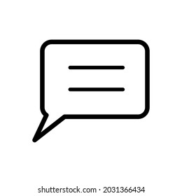 Speech bubble icon Royalty free vector design illustration