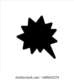Speech Bubble icon. symbol of chatting, comment or message with trendy flat line style icon for web site design, logo, app, UI isolated on white background. vector illustration eps 10