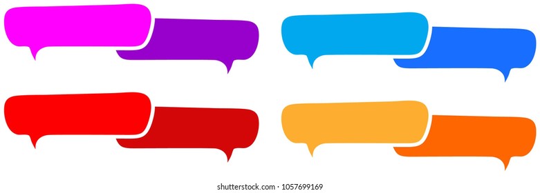 speech bubble icon vector