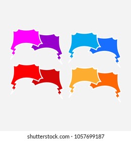 speech bubble icon vector