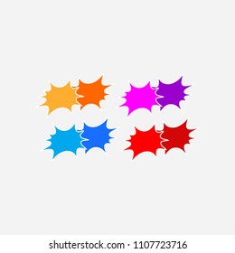 Speech Bubble Icon Vector