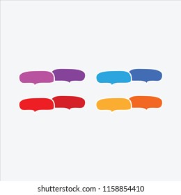 Speech Bubble Icon Vector