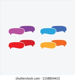 Speech Bubble Icon Vector