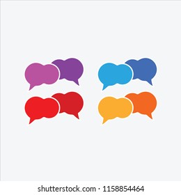 Speech Bubble Icon Vector