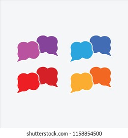 Speech Bubble Icon Vector