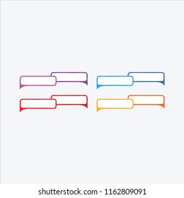 Speech Bubble Icon Vector