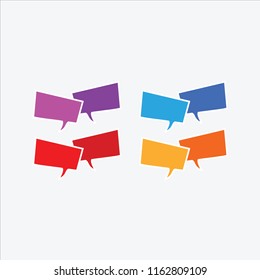 Speech Bubble Icon Vector