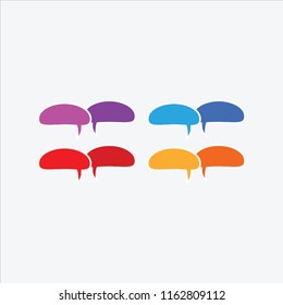 Speech Bubble Icon Vector
