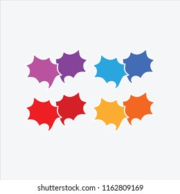 Speech Bubble Icon Vector