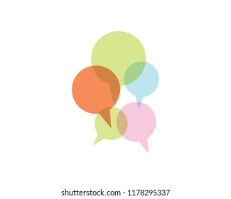 
speech bubble icon vector