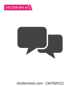 Speech Bubble Icon Vector