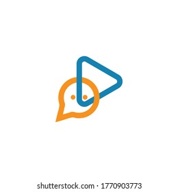 Speech bubble icon vector design