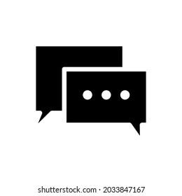 Speech bubble icon vector design illustration