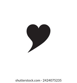 Speech bubble icon vector illustration