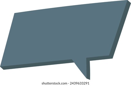 Ilustración vectorial del icono de la burbuja