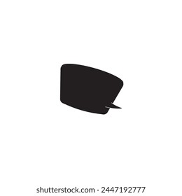 Speech bubble icon vector illustration