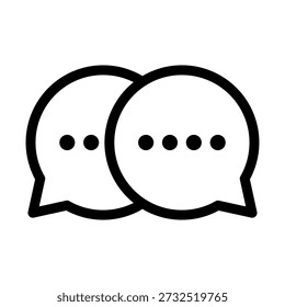 Speech Bubble icon, vector, illustration from Government Set