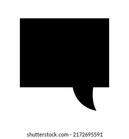 Speech Bubble Icon Vector Symbol Design Illustration