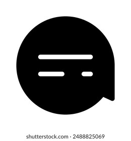 Speech Bubble Icon Vector Symbol Design Illustration