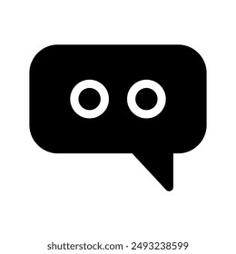 Speech Bubble Icon Vector Symbol Design Illustration