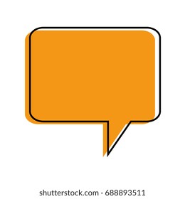 speech bubble icon vintage