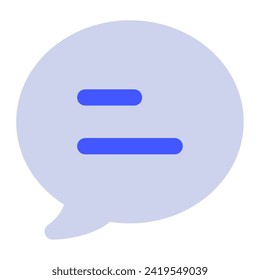 Speech Bubble Icon for web, app, uiux, infographic, etc