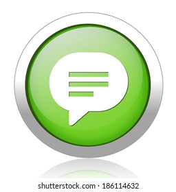 Speech bubble icons