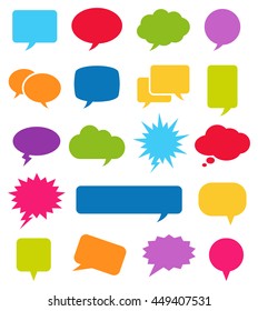 Speech Bubble Icons

