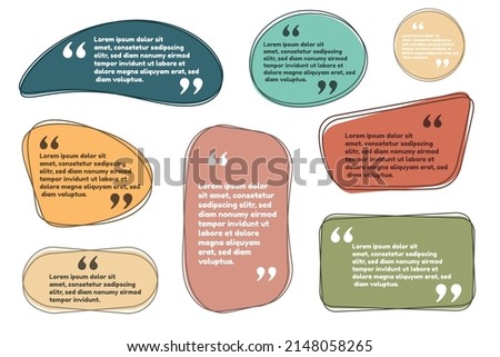 Speech Bubble Icons Set - Colorful Vector Illustrations Isolated On White Background