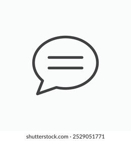Sprechblasensymbole eingestellt. Füllung und Liniendarstellung